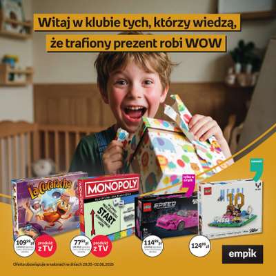 Empik - gazetka promocyjna Dzień Dziecka od środy 20.05 do wtorku 02.06