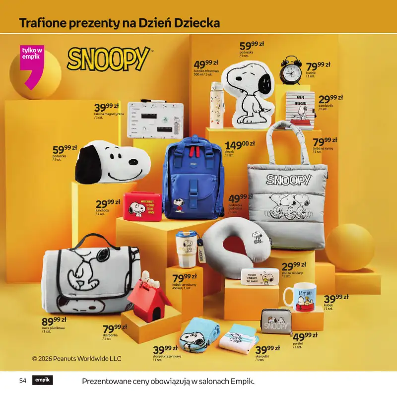 Empik - gazetka promocyjna Dzień Dziecka od środy 20.05 do wtorku 02.06 - strona 54
