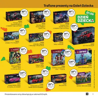 Empik - gazetka promocyjna Dzień Dziecka od środy 20.05 do wtorku 02.06 - strona 3