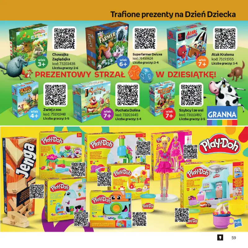 Empik - gazetka promocyjna Dzień Dziecka od środy 20.05 do wtorku 02.06 - strona 59