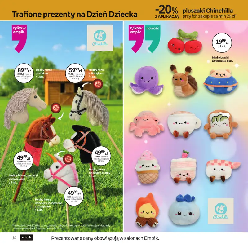 Empik - gazetka promocyjna Dzień Dziecka od środy 20.05 do wtorku 02.06 - strona 14