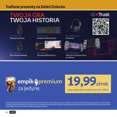Empik - gazetka promocyjna Dzień Dziecka od środy 20.05 do wtorku 02.06 - strona 62