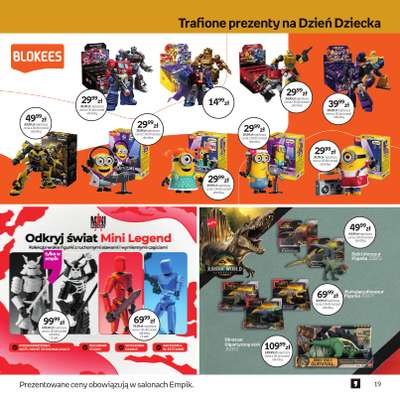 Empik - gazetka promocyjna Dzień Dziecka od środy 20.05 do wtorku 02.06 - strona 19