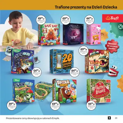 Empik - gazetka promocyjna Dzień Dziecka od środy 20.05 do wtorku 02.06 - strona 29