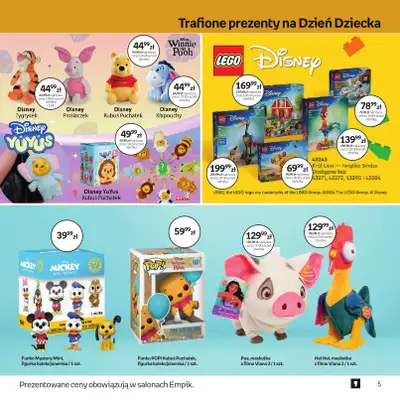 Empik - gazetka promocyjna Dzień Dziecka od środy 20.05 do wtorku 02.06 - strona 5