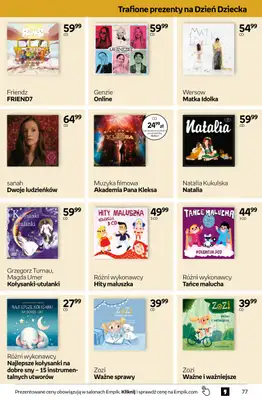 Empik - gazetka promocyjna Tom kultury: muzyka od środy 20.05 do wtorku 02.06 - strona 10