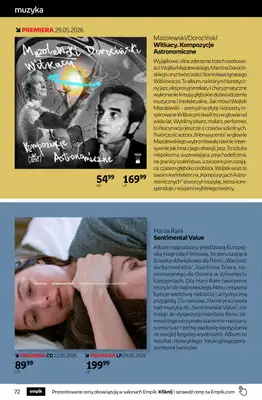 Empik - gazetka promocyjna Tom kultury: muzyka od środy 20.05 do wtorku 02.06 - strona 5
