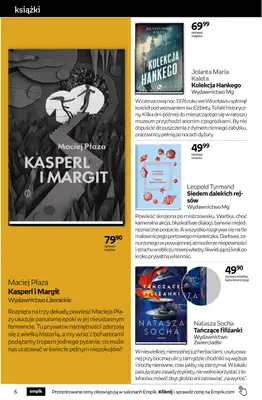 Empik - gazetka promocyjna Tom kultury: książki od środy 20.05 do wtorku 02.06 - strona 6