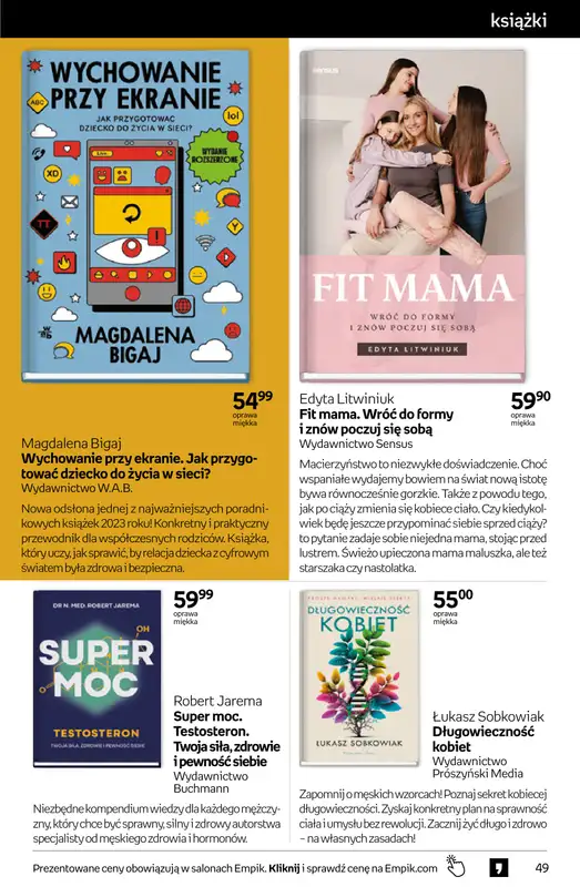 Empik - gazetka promocyjna Tom kultury: książki od środy 20.05 do wtorku 02.06 - strona 49