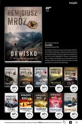 Empik - gazetka promocyjna Tom kultury: książki od środy 20.05 do wtorku 02.06 - strona 25