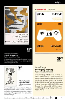 Empik - gazetka promocyjna Tom kultury: książki od środy 20.05 do wtorku 02.06 - strona 7