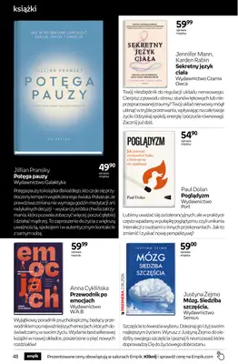 Empik - gazetka promocyjna Tom kultury: książki od środy 20.05 do wtorku 02.06 - strona 48