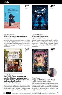 Empik - gazetka promocyjna Tom kultury: książki od środy 20.05 do wtorku 02.06 - strona 36