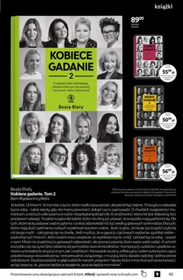 Empik - gazetka promocyjna Tom kultury: książki od środy 20.05 do wtorku 02.06 - strona 43