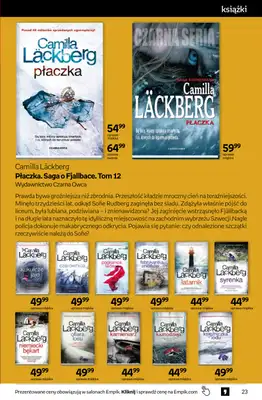 Empik - gazetka promocyjna Tom kultury: książki od środy 20.05 do wtorku 02.06 - strona 23