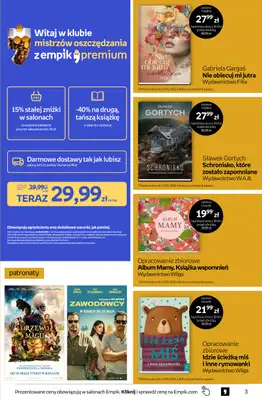 Empik - gazetka promocyjna Tom kultury: książki od środy 20.05 do wtorku 02.06 - strona 3