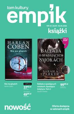 Empik - gazetka promocyjna Tom kultury: książki od środy 20.05 do wtorku 02.06