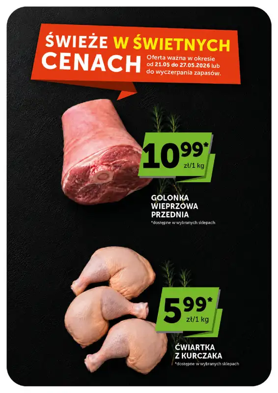 Groszek - gazetka promocyjna Gazetka Supermarket  do środy 27.05 - strona 7