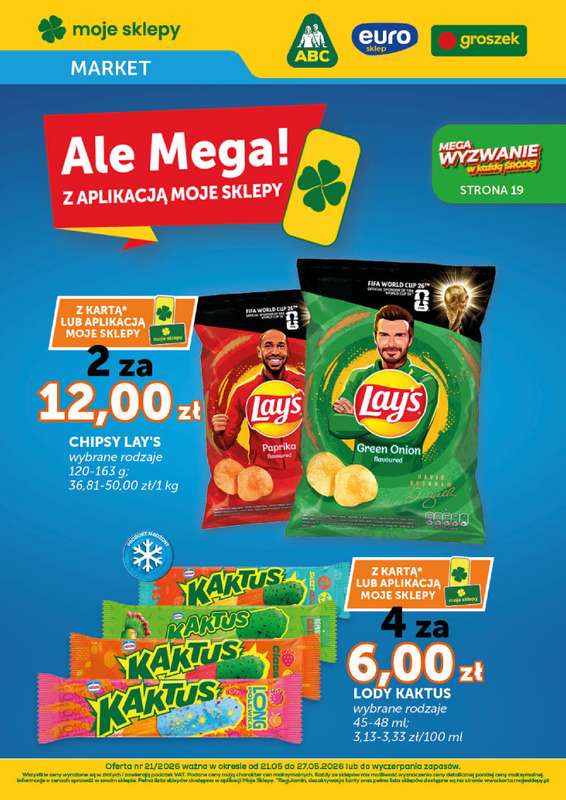 Euro Sklep - gazetka promocyjna Gazetka Market  do środy 27.05