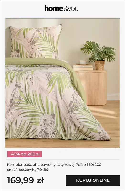 home&you - gazetka promocyjna Rabat 40% za zakupy od 200 zł | Tylko Online od środy 20.05 do czwartku 21.05 - strona 5