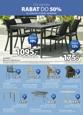 Jysk - gazetka promocyjna Świetna oferta do ogrodu. Rabat do 50% od środy 20.05 do niedzieli 07.06 - strona 3