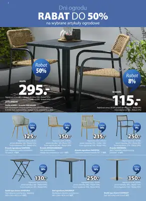 Jysk - gazetka promocyjna Świetna oferta do ogrodu. Rabat do 50% od środy 20.05 do niedzieli 07.06 - strona 2