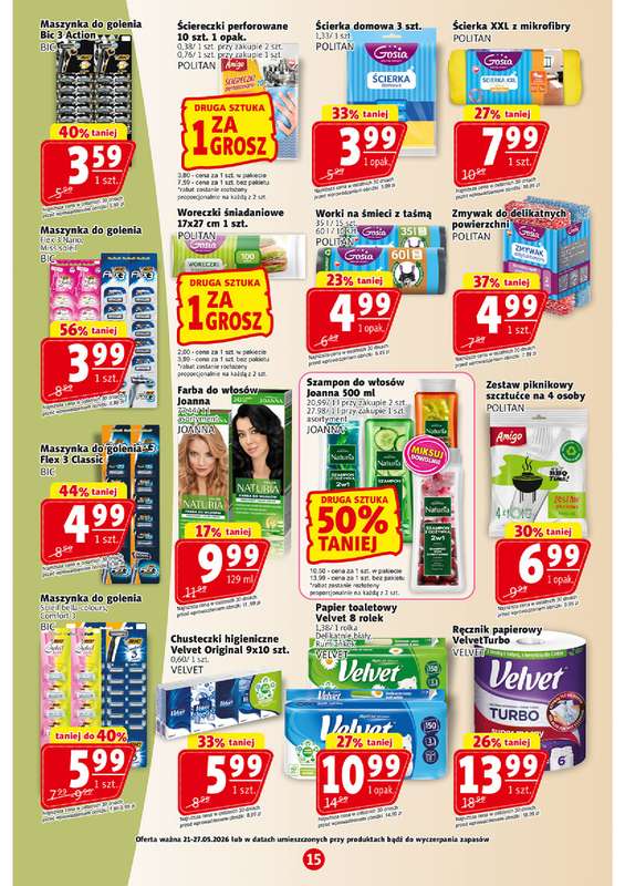 Prim Market - gazetka promocyjna Gazetka od czwartku 21.05 do środy 27.05 - strona 15
