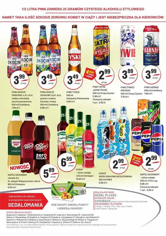 Sedal - gazetka promocyjna Gazetka od środy 20.05 do soboty 30.05 - strona 6