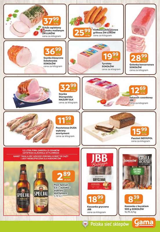 Gama - gazetka promocyjna Gazetka od czwartku 21.05 do poniedziałku 01.06 - strona 3