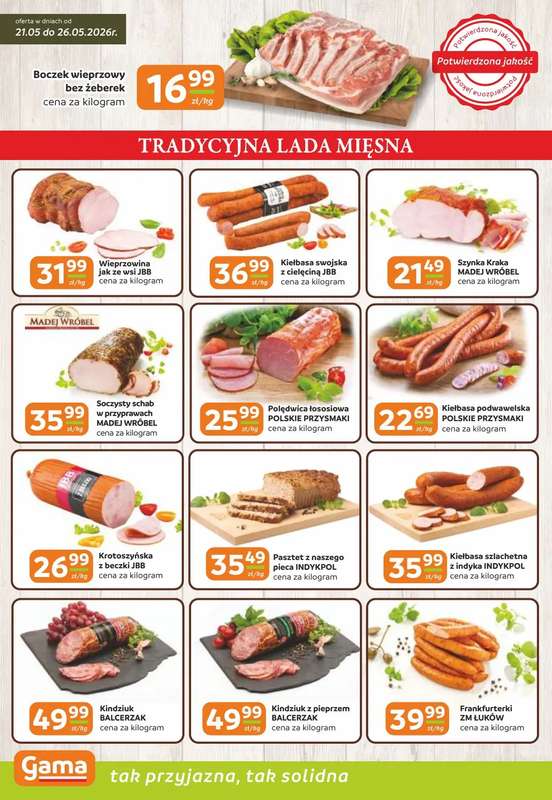 Gama - gazetka promocyjna Gazetka od czwartku 21.05 do poniedziałku 01.06 - strona 2