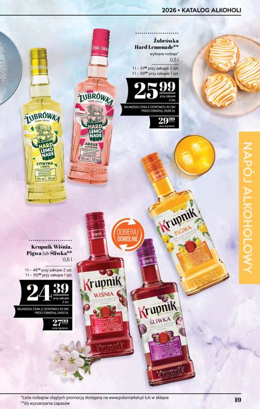 POLOmarket - gazetka promocyjna Katalog alkoholi  do środy 03.06 - strona 19