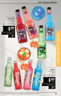 POLOmarket - gazetka promocyjna Katalog alkoholi  do środy 03.06 - strona 21