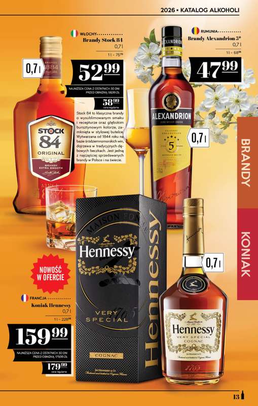POLOmarket - gazetka promocyjna Katalog alkoholi  do środy 03.06 - strona 13