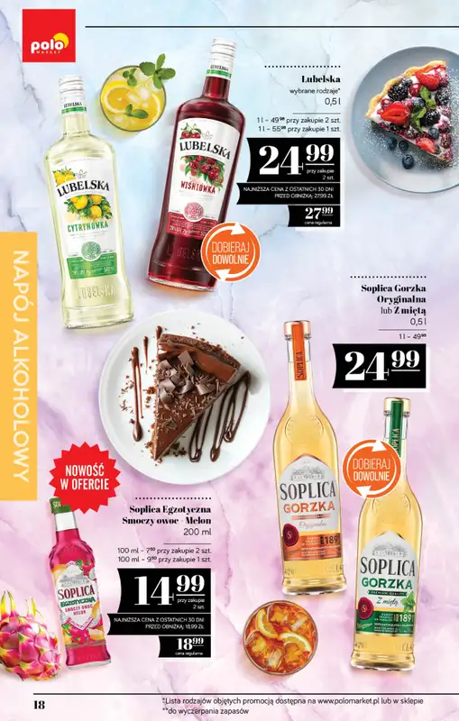POLOmarket - gazetka promocyjna Katalog alkoholi  do środy 03.06 - strona 18