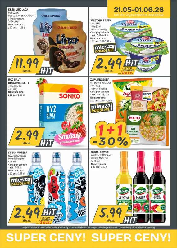 Słoneczko - gazetka promocyjna Gazetka od czwartku 21.05 do poniedziałku 01.06 - strona 6