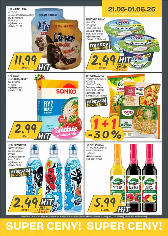 Słoneczko - gazetka promocyjna Gazetka od czwartku 21.05 do poniedziałku 01.06 - strona 6