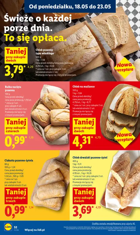 Lidl - gazetka promocyjna Oferta od czwartku od czwartku 21.05 do soboty 23.05 - strona 46