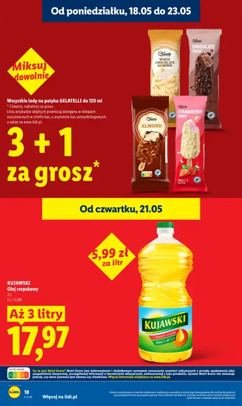 Lidl - gazetka promocyjna Oferta od czwartku od czwartku 21.05 do soboty 23.05 - strona 18