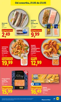 Lidl - gazetka promocyjna Oferta od czwartku od czwartku 21.05 do soboty 23.05 - strona 43