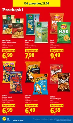 Lidl - gazetka promocyjna Oferta od czwartku od czwartku 21.05 do soboty 23.05 - strona 72