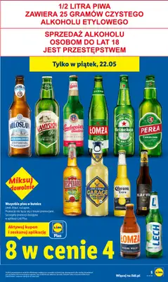 Lidl - gazetka promocyjna Oferta od czwartku od czwartku 21.05 do soboty 23.05 - strona 5