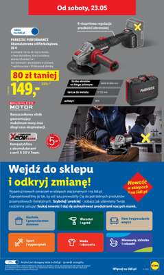 Lidl - gazetka promocyjna Oferta od czwartku od czwartku 21.05 do soboty 23.05 - strona 39