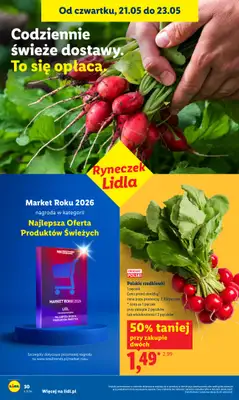 Lidl - gazetka promocyjna Oferta od czwartku od czwartku 21.05 do soboty 23.05 - strona 30