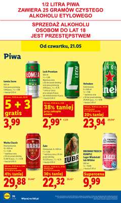Lidl - gazetka promocyjna Oferta od czwartku od czwartku 21.05 do soboty 23.05 - strona 68