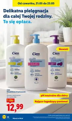 Lidl - gazetka promocyjna Oferta od czwartku od czwartku 21.05 do soboty 23.05 - strona 80