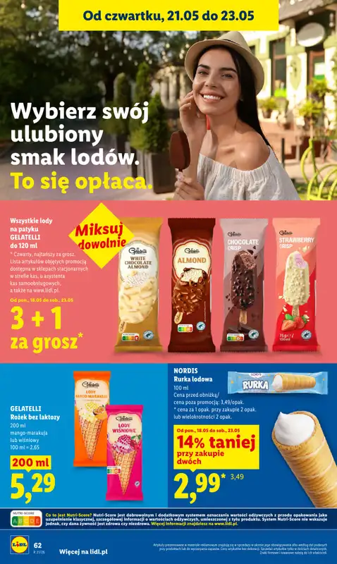 Lidl - gazetka promocyjna Oferta od czwartku od czwartku 21.05 do soboty 23.05 - strona 60