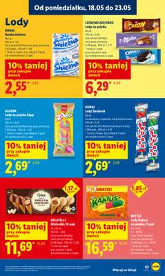 Lidl - gazetka promocyjna Oferta od czwartku od czwartku 21.05 do soboty 23.05 - strona 61
