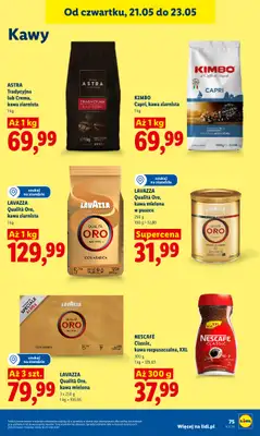 Lidl - gazetka promocyjna Oferta od czwartku od czwartku 21.05 do soboty 23.05 - strona 75