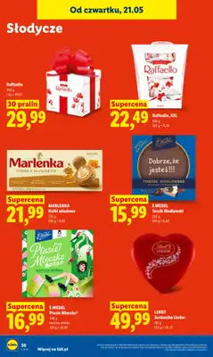 Lidl - gazetka promocyjna Oferta od czwartku od czwartku 21.05 do soboty 23.05 - strona 54