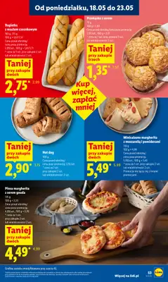 Lidl - gazetka promocyjna Oferta od czwartku od czwartku 21.05 do soboty 23.05 - strona 47